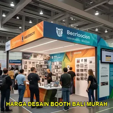harga desain booth bali murah